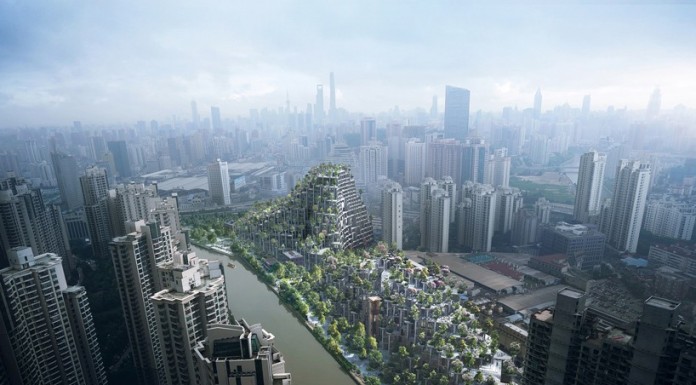 Heatherwick Studio เนรมิตรกลุ่มอาคารอเนกประสงค์ มองภาพรวมคล้ายภูเขากลางเมือง