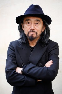 PARIS, FRANCE - JANUARY 19: Designer Yohji Yamamoto poses before the Y-3 Menswear Fall/Winter 2014-2015 Show as part of Paris Fashion Week at Couvent des Cordeliers on January 19, 2014 in Paris, France. (Photo by Richard Bord/Getty Images)