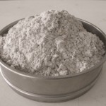 Gypsum with cotton dust