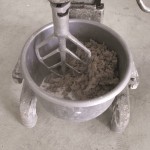 mixing process of gypsum and cotton dust