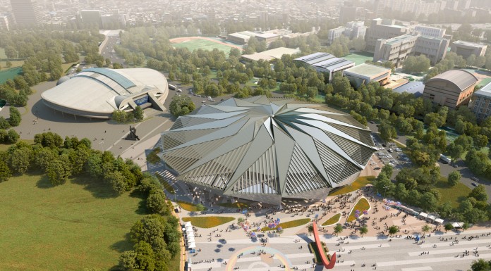 K-Pop Concert Hall ทรงทอร์นาโด รูปโฉมใหม่จาก 2 สถาปนิกแดนกิมจิและนิวยอร์ก K-Pop Concert Hall