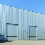 16605641 – industrial warehouse with double roller doors
