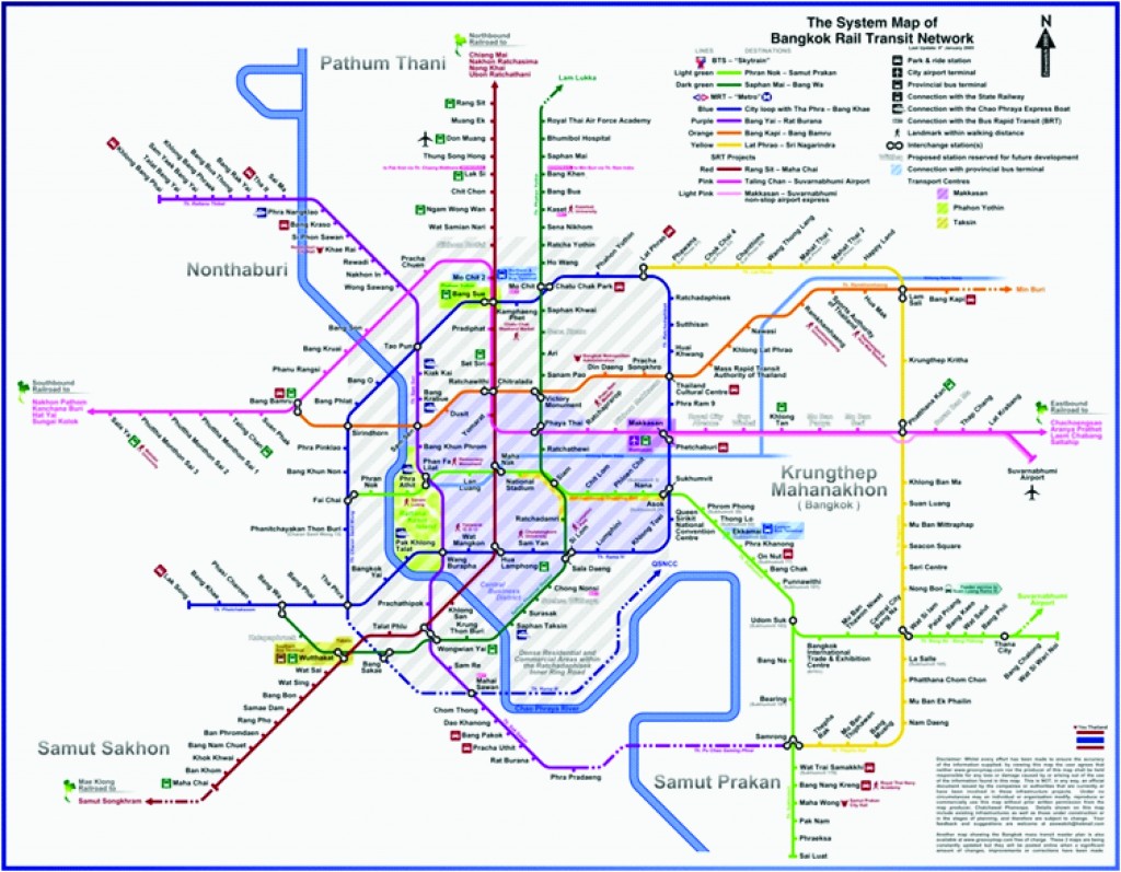 Map of BTS & MRT Railway BuilderNews ข่าวก่อสร้าง อสังหาริมทรัพย์ และ