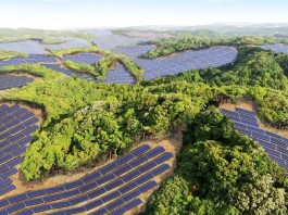 แดนอาทิตย์อุทัย แปรสภาพจากสนามกอล์ฟร้างสู่ โรงผลิตไฟฟ้าพลังงานแสงอาทิตย์