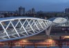สะพานลอยทรงอินฟินิตี้ ‘High-Tech Park’ จากโครงสร้างเหล็ก ยาวกว่า 200 เมตร high-tech park