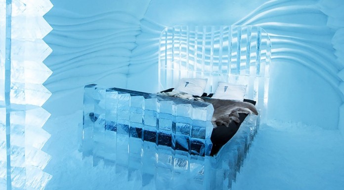 นอนหนาวสุดขั้วในโรงแรมน้ำแข็ง ‘Ice Hotel’ ตะลึงงันกับน้ำแข็งทั้งหลัง! โรงแรมน้ำแข็ง