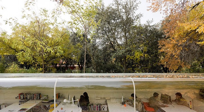 ออฟฟิศแนวใหม่ ‘Selgas Cano’ นั่งทำงานในป่า สูดกลิ่นอายธรรมชาติ ออฟฟิศ