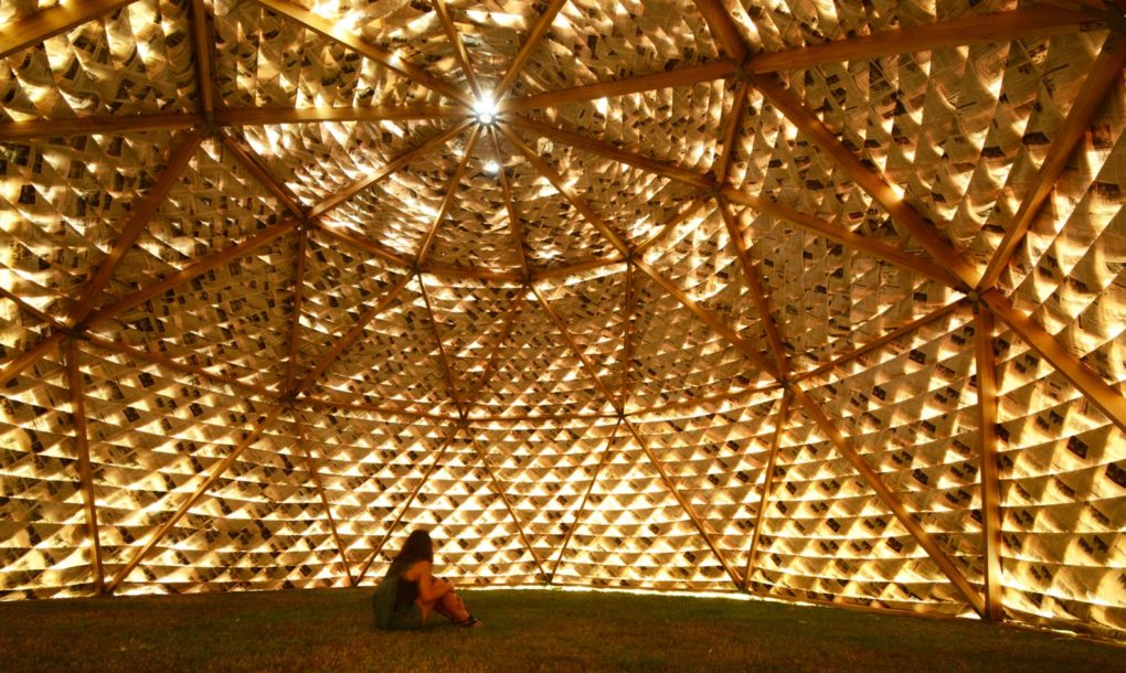 Atelier-YokYok-Recycled-newspaper-Paper-Dome-5-1020x610