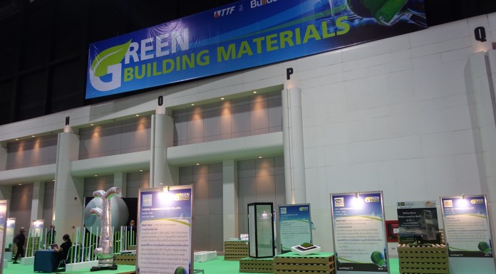 สายรักษ์โลกห้ามพลาด! นวัตกรรมวัสดุก่อสร้างสีเขียว โซน Green Building Material ณ งานสถาปนิก’60 วัสดุก่อสร้าง