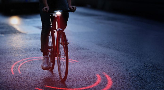 michelin’s bikesphere นวัตกรรมเลเซอร์สีแดง ช่วยป้องกันนักปั่นจากอุบัติเหตุ