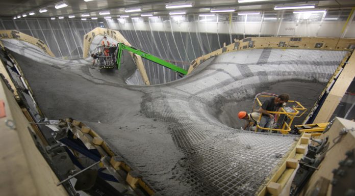 ETH Zürich ประสบความสำเร็จในการสร้างหลังคาคอนกรีตทรงโค้งชนิดบางพิเศษ