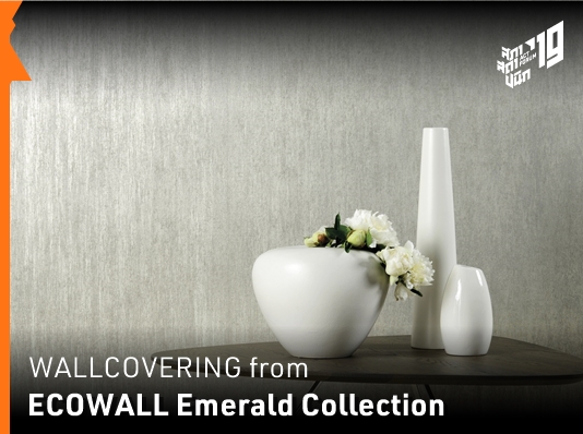 WALLCOVERING from Ecowall Emerald Collection