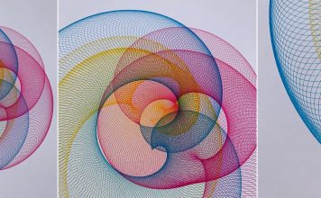 ศิลปะเชิงเรขาคณิตสุดซับซ้อนโดย James Nolan Gandy