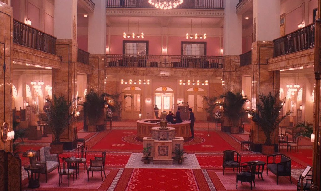 The Grand Budapest Hotel Interior
