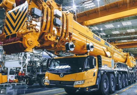 XCMG ส่งมอบเครื่องจักรก่อสร้าง