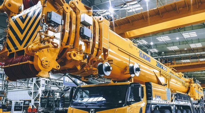 XCMG ส่งมอบเครื่องจักรก่อสร้าง