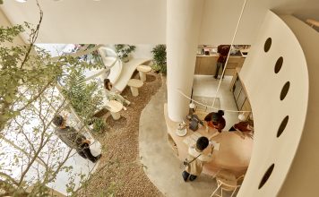 “September Cafe” คาเฟ่โครงสร้างเหล็กใจกลางโฮจิมินห์ซิตี้ สะท้อนสีสันของฤดูใบไม้ร่วง ผ่านการบอกเล่าเรื่องราว “The Wind And The Nest”