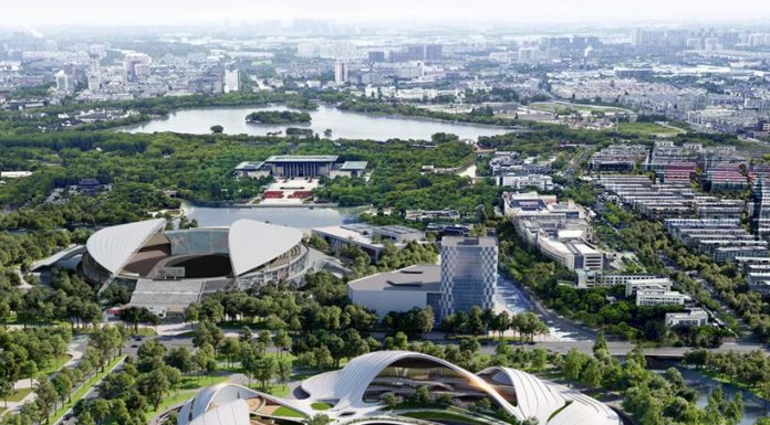 พลิกโฉมเมืองเก่าแก่หลายร้อยปีด้วย “Jiaxing Civic Center” พื้นที่สาธารณะสำหรับผู้คนทุกเพศทุกวัย ที่ประเทศจีน