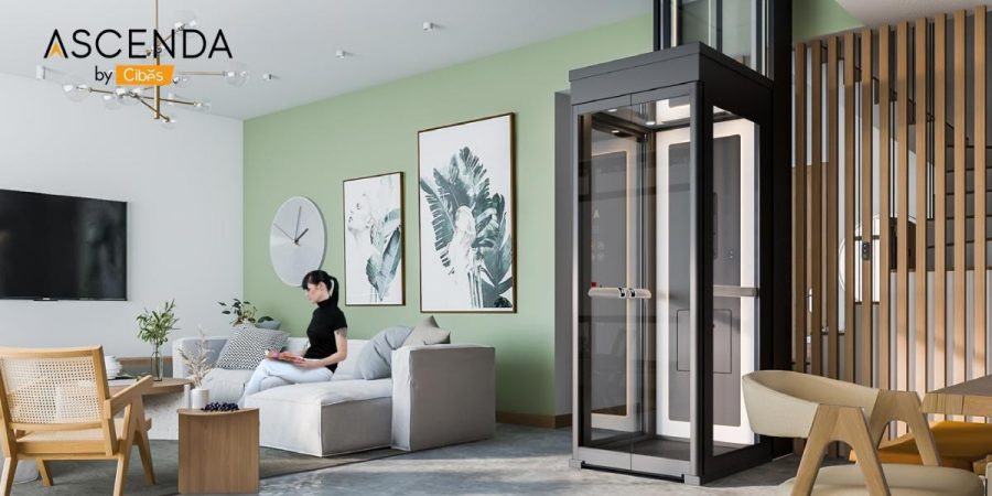 ASCENDA Minivator S ลิฟท์แพลตฟอร์มขนาดเล็กที่มาพร้อมปล่อง