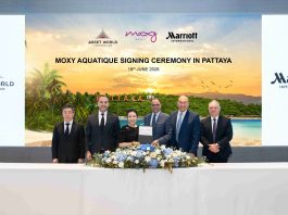 AWC ขยายความร่วมมือเชิงกลยุทธ์กับแมริออท อินเตอร์เนชั่นแนล เปิดตัว Moxy Pattaya The Aquatique เสริมศักยภาพโครงการแฟลกชิป “Aquatique” ร่วมสร้างการเติบโตของพัทยาในฐานะจุดหมายปลายทางการท่องเที่ยวสำคัญระดับโลก