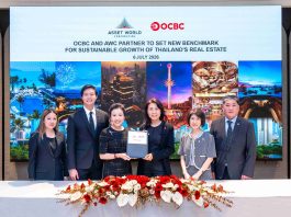 AWC จับมือ OCBC เสริมศักยภาพการเติบโตระยะยาว ผ่านสินเชื่อ Sustainability-Linked Loan มูลค่า 200 ล้านดอลลาร์สหรัฐ