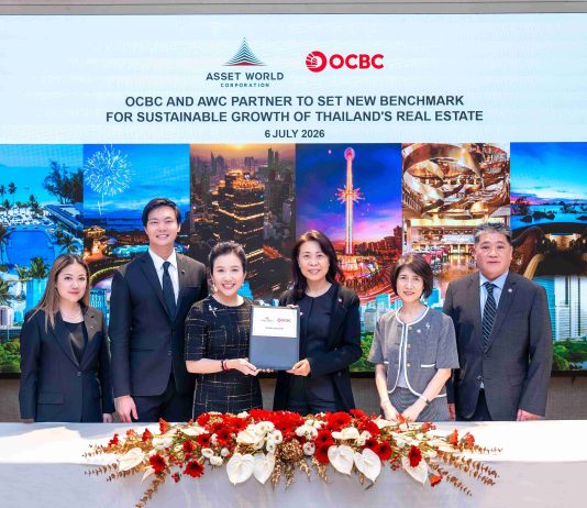 AWC จับมือ OCBC เสริมศักยภาพการเติบโตระยะยาว ผ่านสินเชื่อ Sustainability-Linked Loan มูลค่า 200 ล้านดอลลาร์สหรัฐ