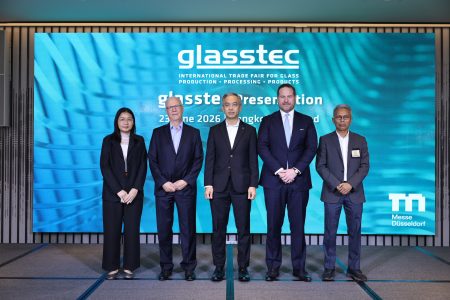 โรดโชว์ glasstec 2026 จัดขึ้นที่กรุงเทพฯ ตอกย้ำโอกาสการเติบโตระดับโลกและแนวทางการลงทุนใหม่สำหรับอุตสาหกรรมแก้วและกระจกไทย