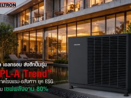 สตีเบล เอลทรอน เดินหน้าขยายพอร์ต B2B เปิดตัวฮีทปั๊มรุ่น “WPL-A Trend” เจาะตลาดโรงแรม-อสังหาฯ ชูจุดเด่นเซฟพลังงานสูงสุด 80% รับมือยุคพลังงานผันผวน พร้อมหนุนเป้าหมาย ESG
